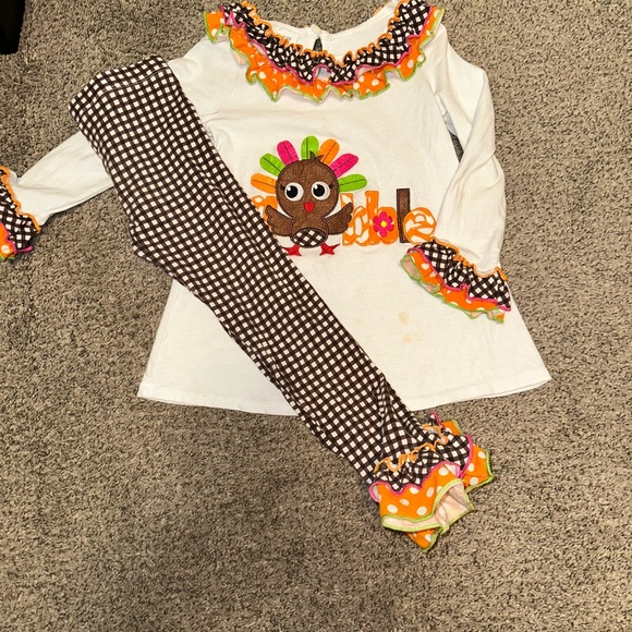 Thanksgiving outfit 3T/4 Bundle for Girls - Picture 9 of 12